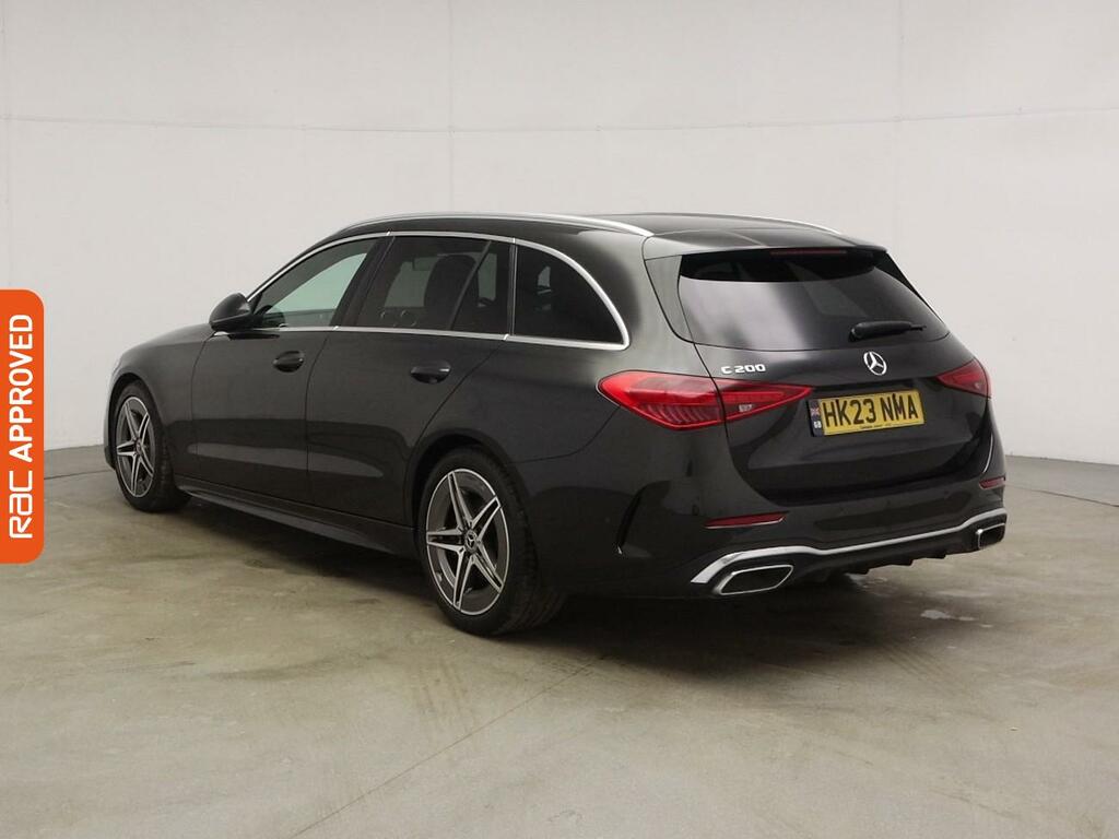 Mercedes-Benz C Class 1.5 C200h Mhev Amg Line Estate Hybrid G HK23NMA Grey #4