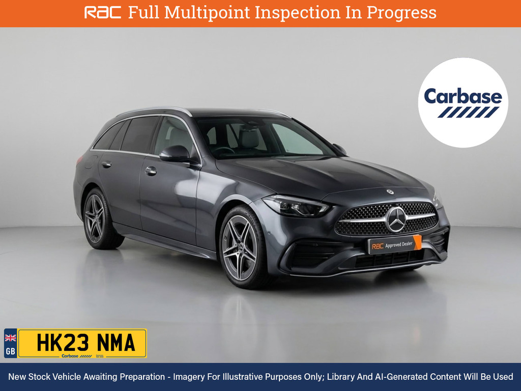 Mercedes-Benz C Class 1.5 C200h Mhev Amg Line Estate Hybrid G Grey