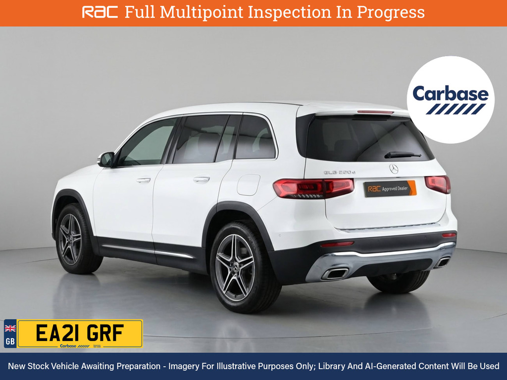 Mercedes-Benz GLB Class 2.0 Glb220d Amg Line Premium Suv 8G-d White #2