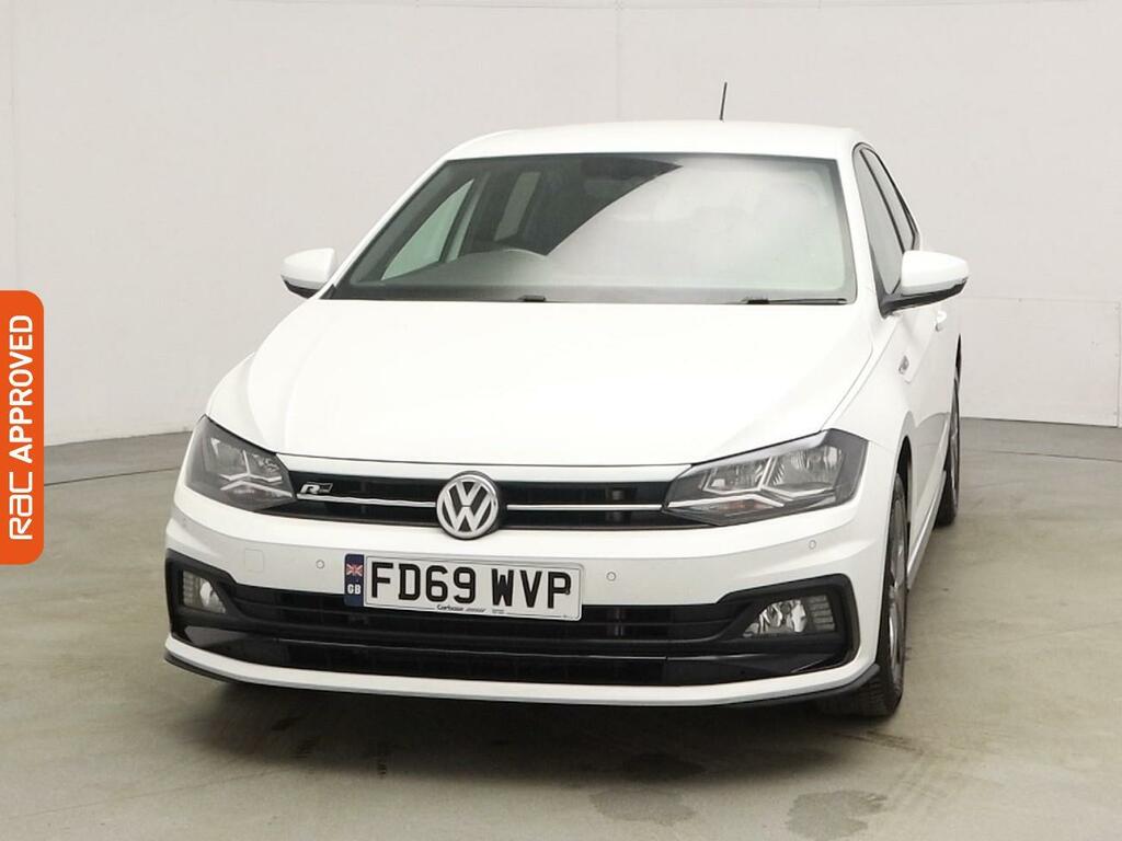 Volkswagen Polo 1.0 Tsi Gpf R-line Hatchback Dsg Euro 6 FD69WVP White #6