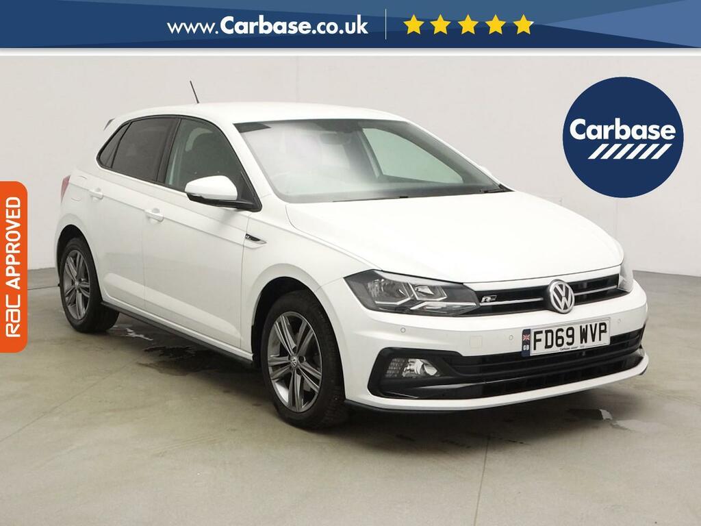 Volkswagen Polo 1.0 Tsi Gpf R-line Hatchback Dsg Euro 6 FD69WVP White