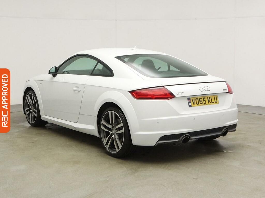 Audi TT 2.0 Tfsi S Line Coupe S Tronic Quattro White #4