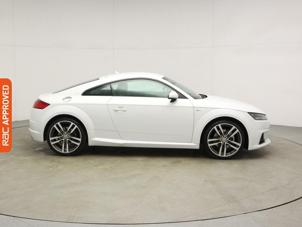 Audi TT 2.0 Tfsi S Line Coupe S Tronic Quattro White #5
