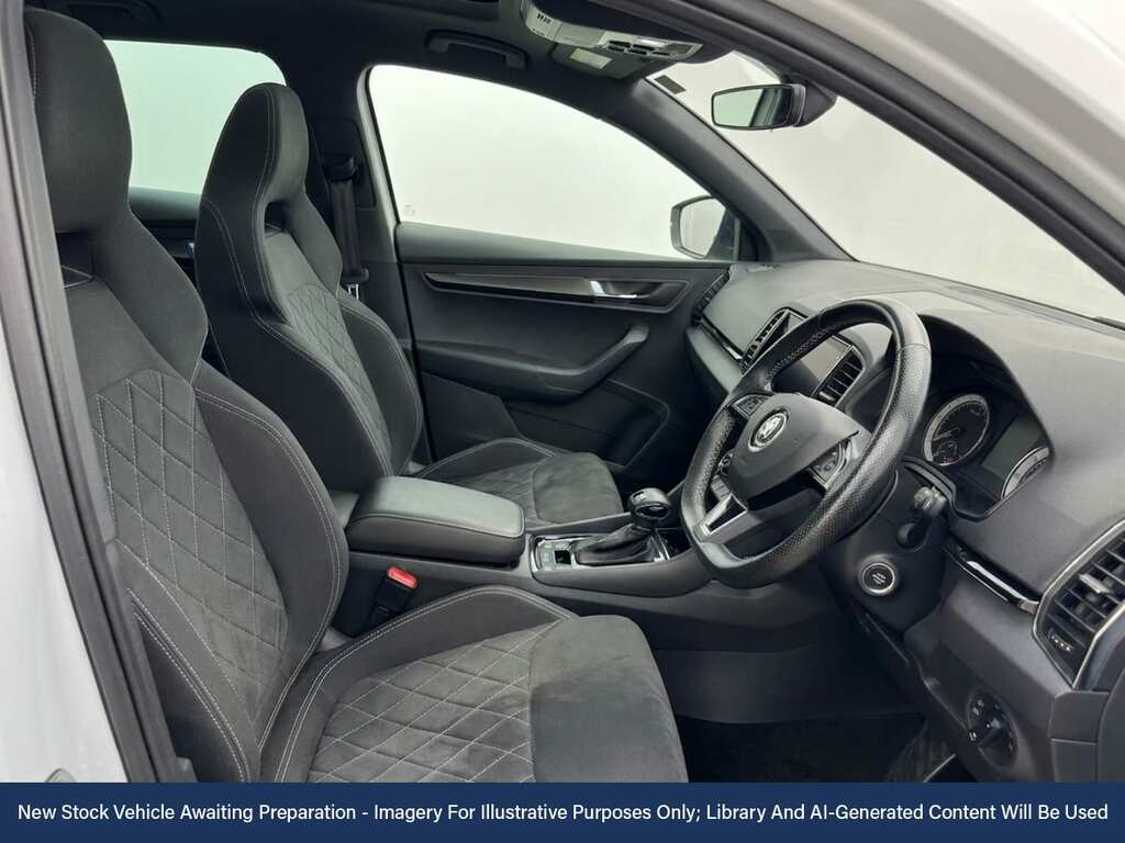 Skoda Karoq 2.0 Tdi Sportline Suv Dsg 4Wd Euro 6 S White #3