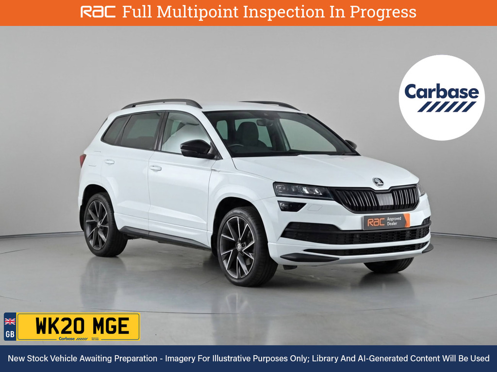 Skoda Karoq 2.0 Tdi Sportline Suv Dsg 4Wd Euro 6 S White