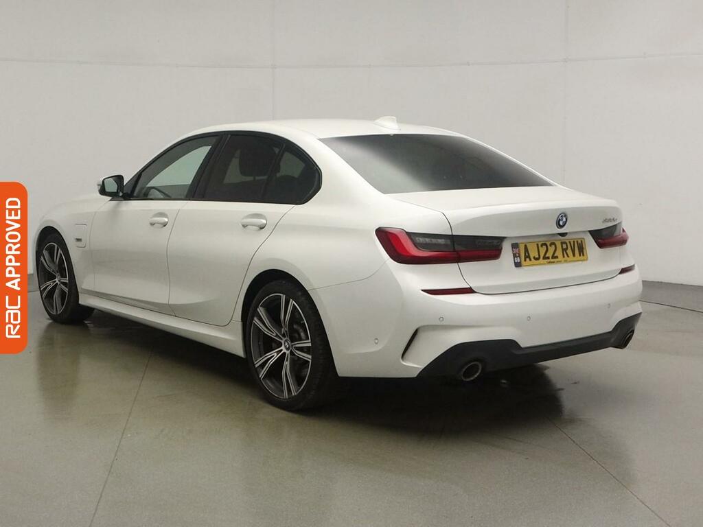 BMW 3 Series 2.0 330E 12Kwh M Sport Saloon Plug-in H AJ22RVW White #4