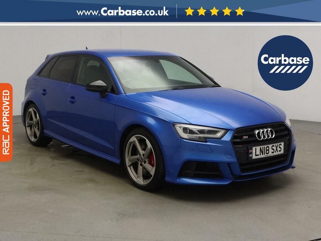 Audi S3 2.0 Tfsi Black Edition Sportback S Tron Blue