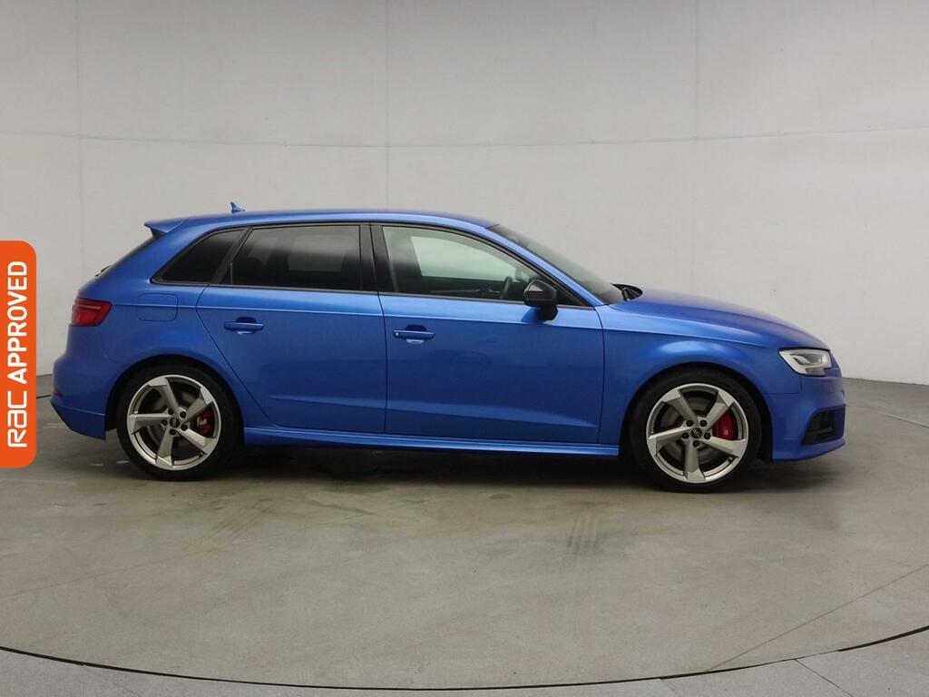 Audi S3 2.0 Tfsi Black Edition Sportback S Tron LN18SXS Blue #5