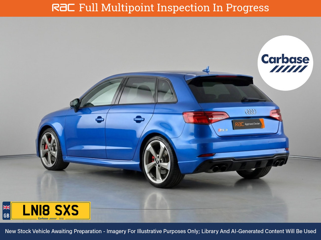 Audi S3 2.0 Tfsi Black Edition Sportback S Tron Blue