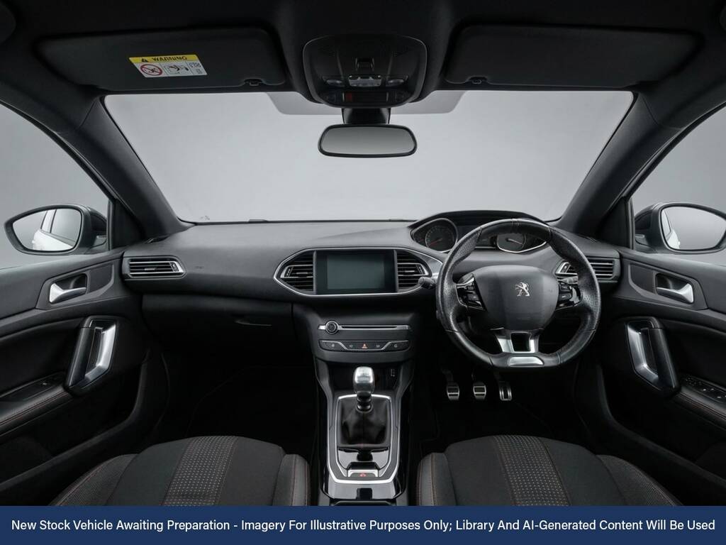 Peugeot 308 1.6 Bluehdi Gt Line Hatchback Eu White #3