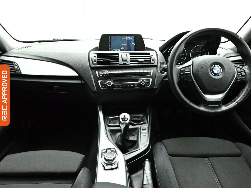 BMW 1 Series 2.0 118D Sport Hatchback Euro 5 White #2