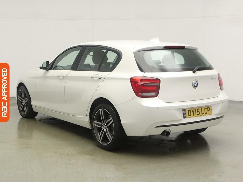BMW 1 Series 2.0 118D Sport Hatchback Euro 5 White #4