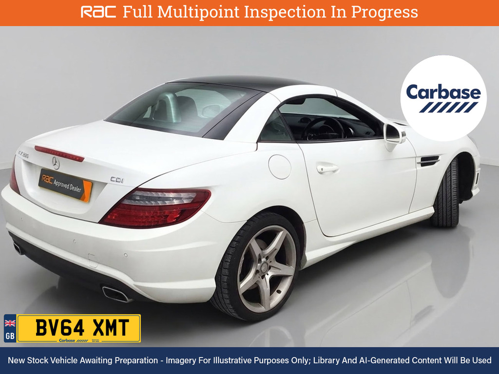 Mercedes-Benz SLK 2.1 Slk250 Cdi Amg Sport Convertible G- White #2