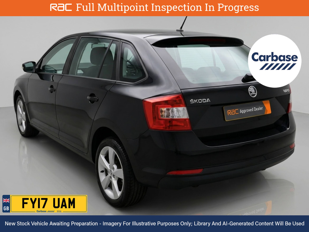 Skoda Rapid Spaceback 1.2 Tsi Se Tech Hatchback Dsg Euro 6 S Black #2