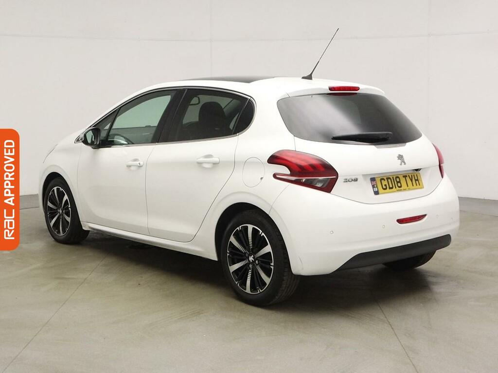 Peugeot 208 1.2 Puretech Allure Premium Hatchback M GD18TYH White #4