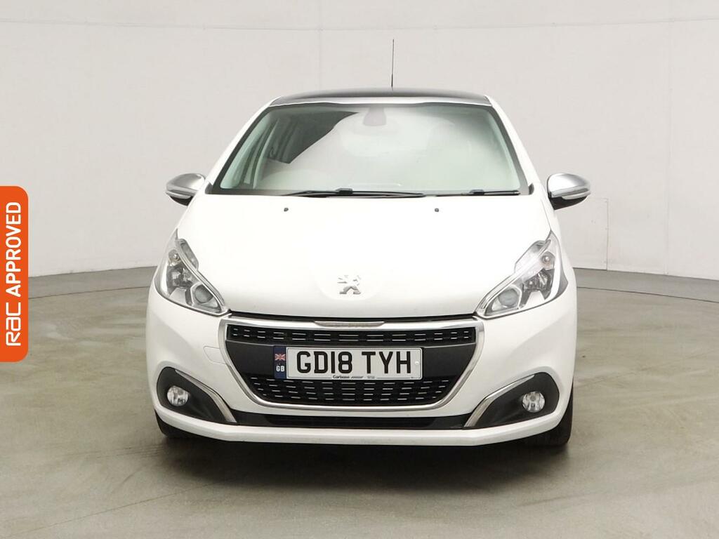 Peugeot 208 1.2 Puretech Allure Premium Hatchback M GD18TYH White #6