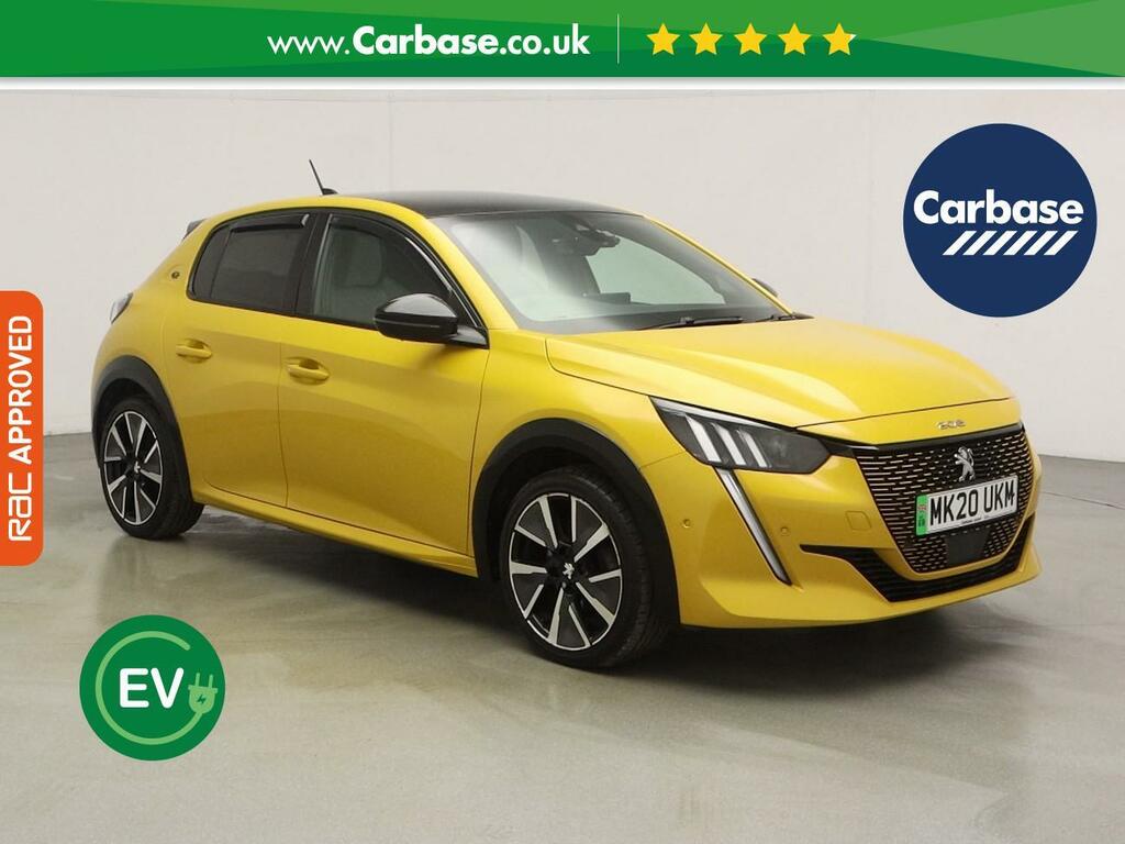 Peugeot e-208 50Kwh Gt Hatchback 136 Ps MK20UKM Yellow