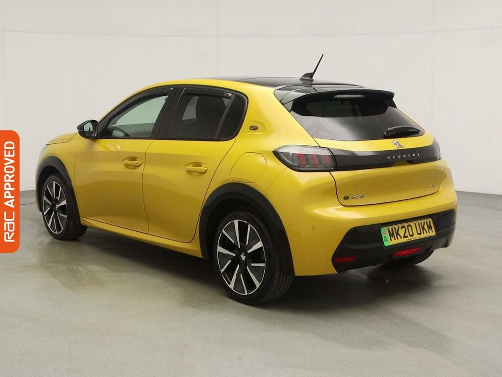 Peugeot e-208 50Kwh Gt Hatchback 136 Ps MK20UKM Yellow #4