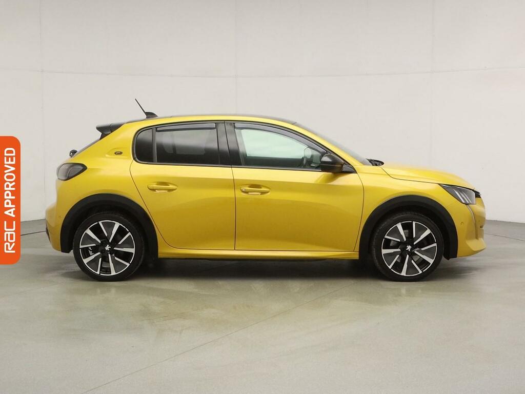 Peugeot e-208 50Kwh Gt Hatchback 136 Ps MK20UKM Yellow #5