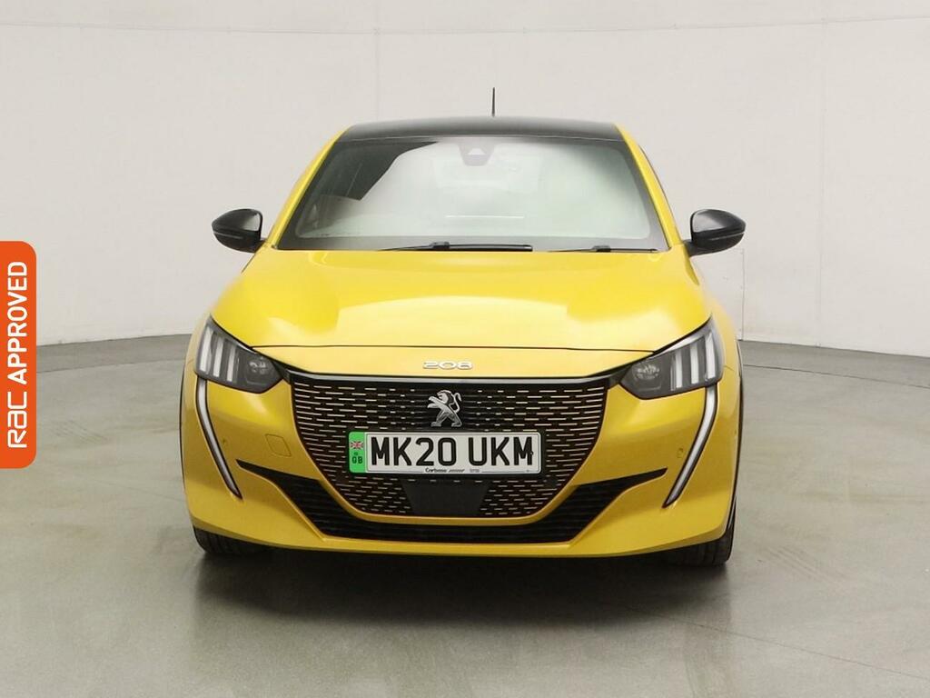 Peugeot e-208 50Kwh Gt Hatchback 136 Ps MK20UKM Yellow #6