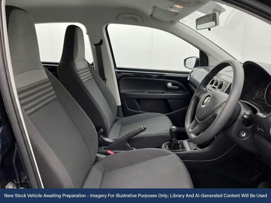 Volkswagen Up 1.0 Up Hatchback Euro 6 Ss Black #3