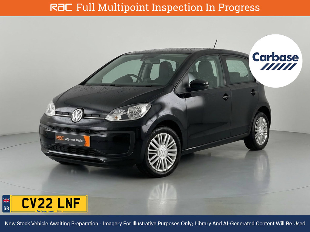 Volkswagen Up 1.0 Up Hatchback Euro 6 Ss Black