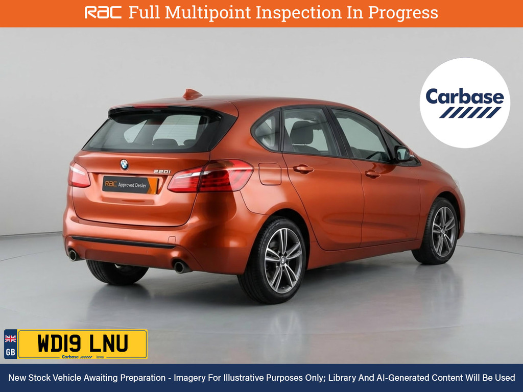 BMW 2 Series Active Tourer 2.0 220I Gpf Sport Mpv Dct Euro 6 Ss Orange #2