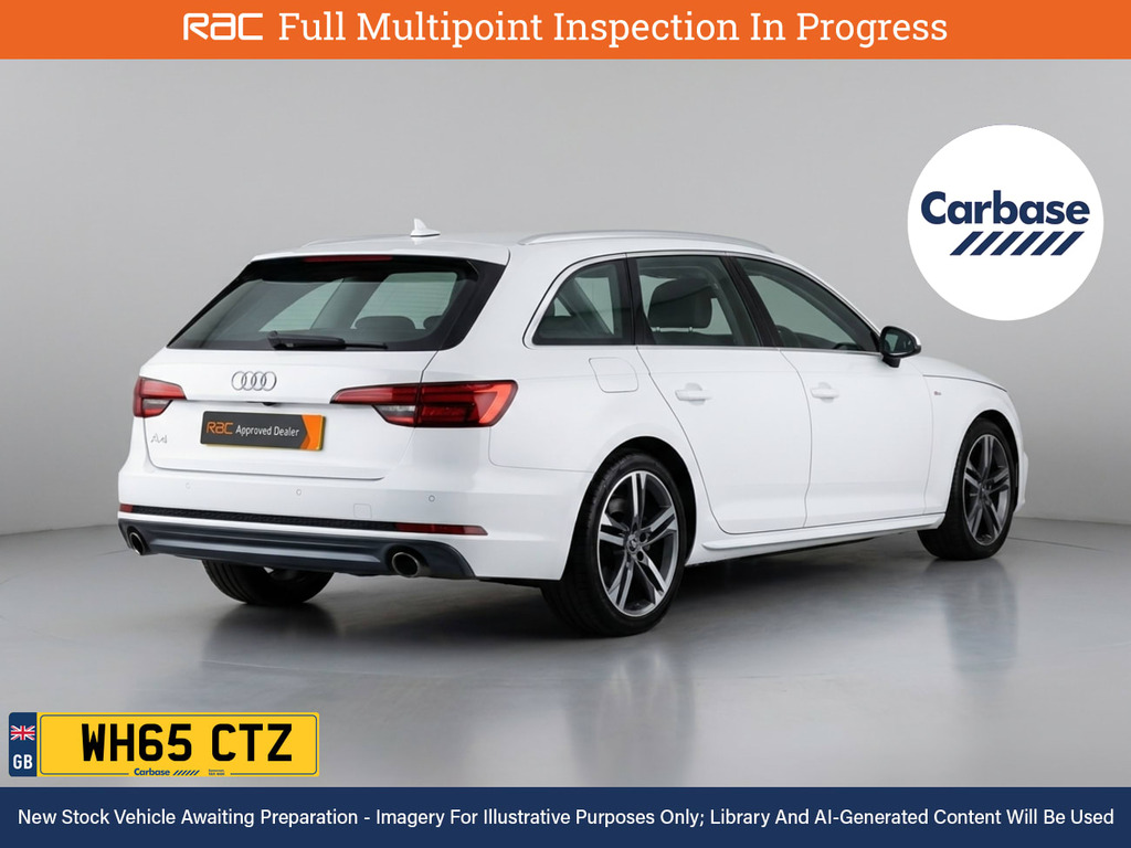 Audi A4 Avant 2.0 Tfsi S Line Estate S Tronic Euro 6 White #2