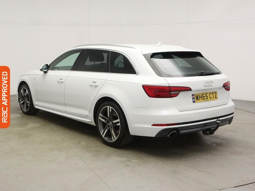 Audi A4 Avant 2.0 Tfsi S Line Estate S Tronic Euro 6 WH65CTZ White #4