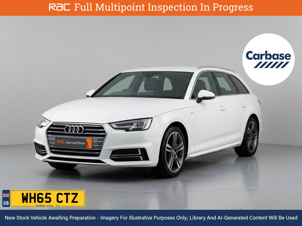 Audi A4 Avant 2.0 Tfsi S Line Estate S Tronic Euro 6 White