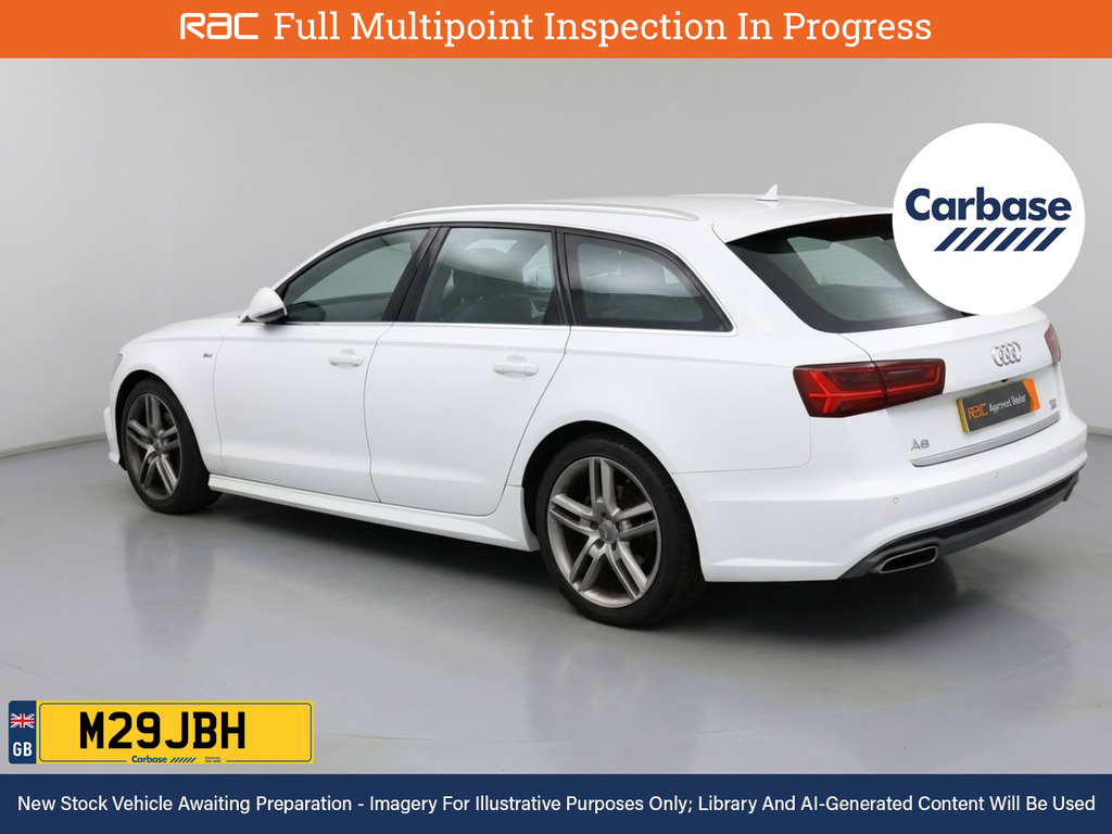 Audi A6 Avant 2.0 Tdi Ultra S Line Estate Euro White #2