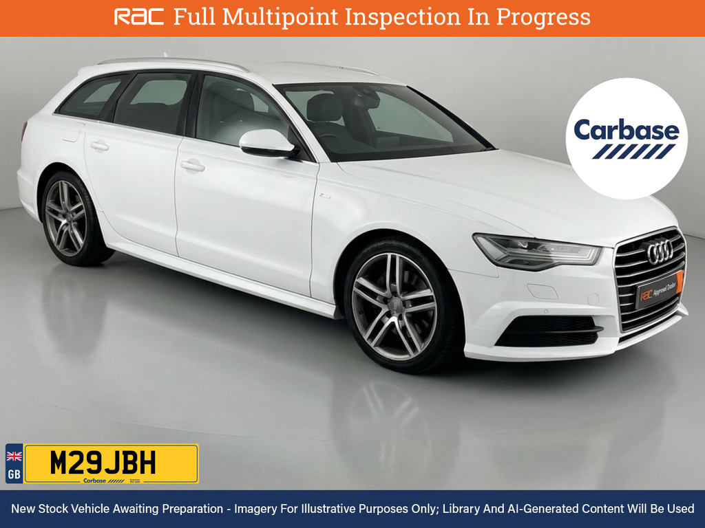 Audi A6 Avant 2.0 Tdi Ultra S Line Estate Euro White