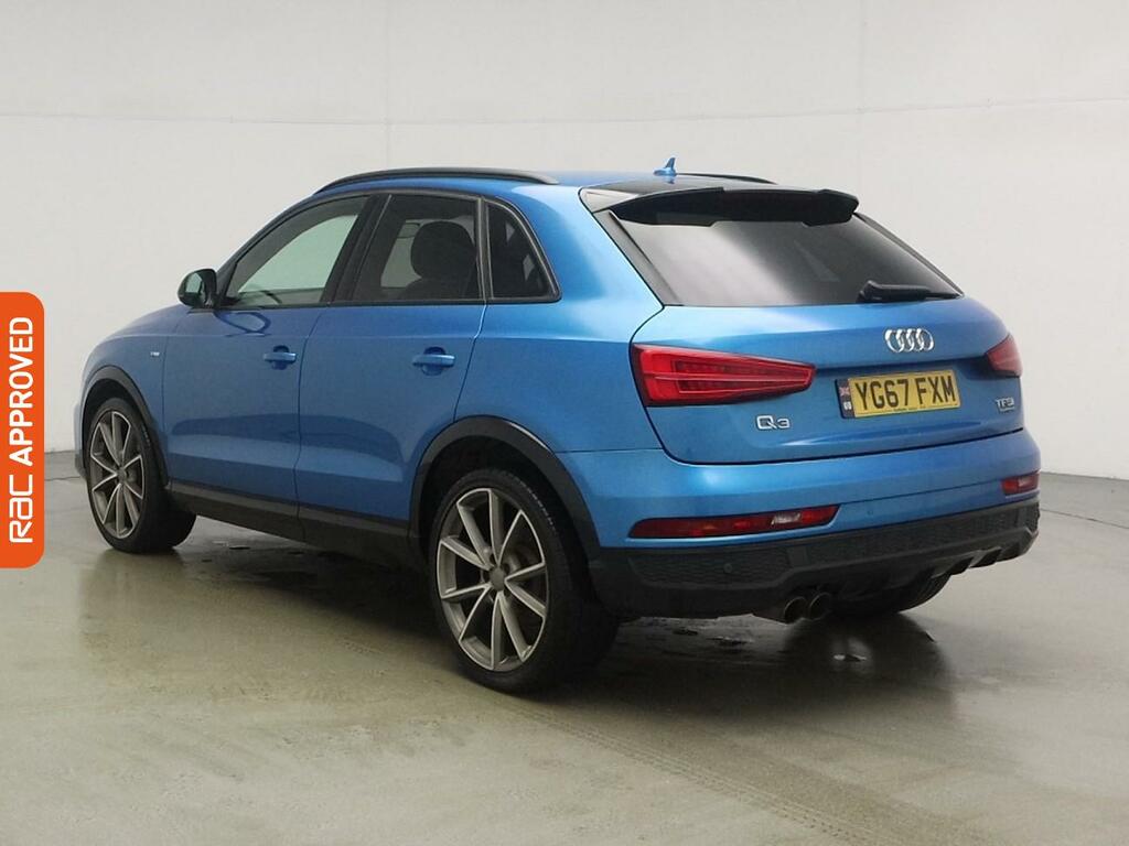 Audi Q3 2.0 Tfsi Black Edition Suv S Tronic Qua YG67FXM Blue #4