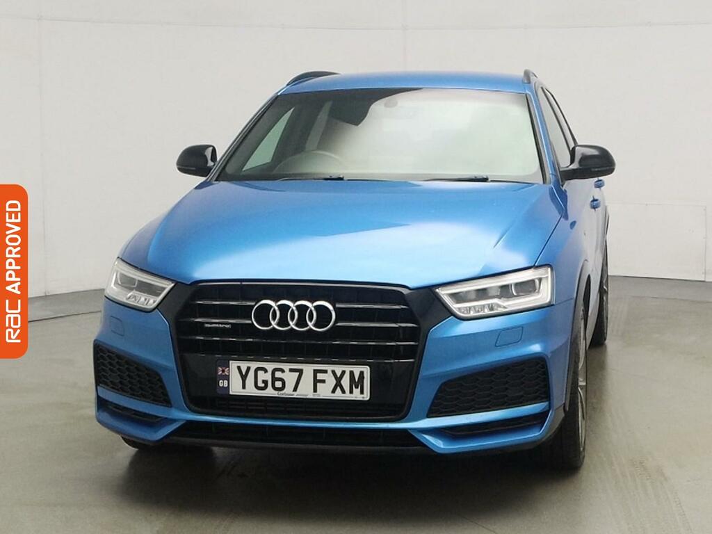 Audi Q3 2.0 Tfsi Black Edition Suv S Tronic Qua YG67FXM Blue #6