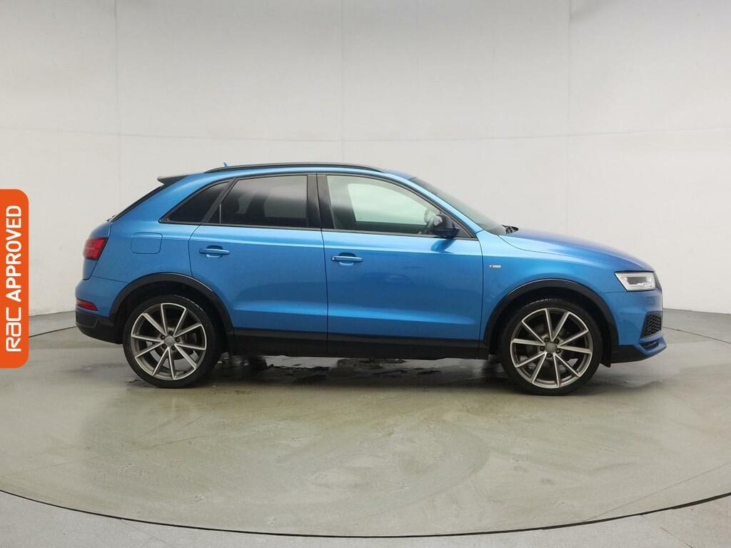 Audi Q3 2.0 Tfsi Black Edition Suv S Tronic Qua YG67FXM Blue #5