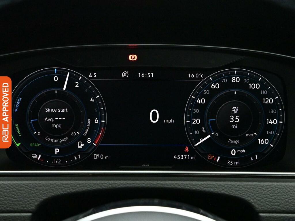 Volkswagen e-Golf 1.4 Tsi 8.7Kwh Gte Advance Hatchback Pl Blue #3