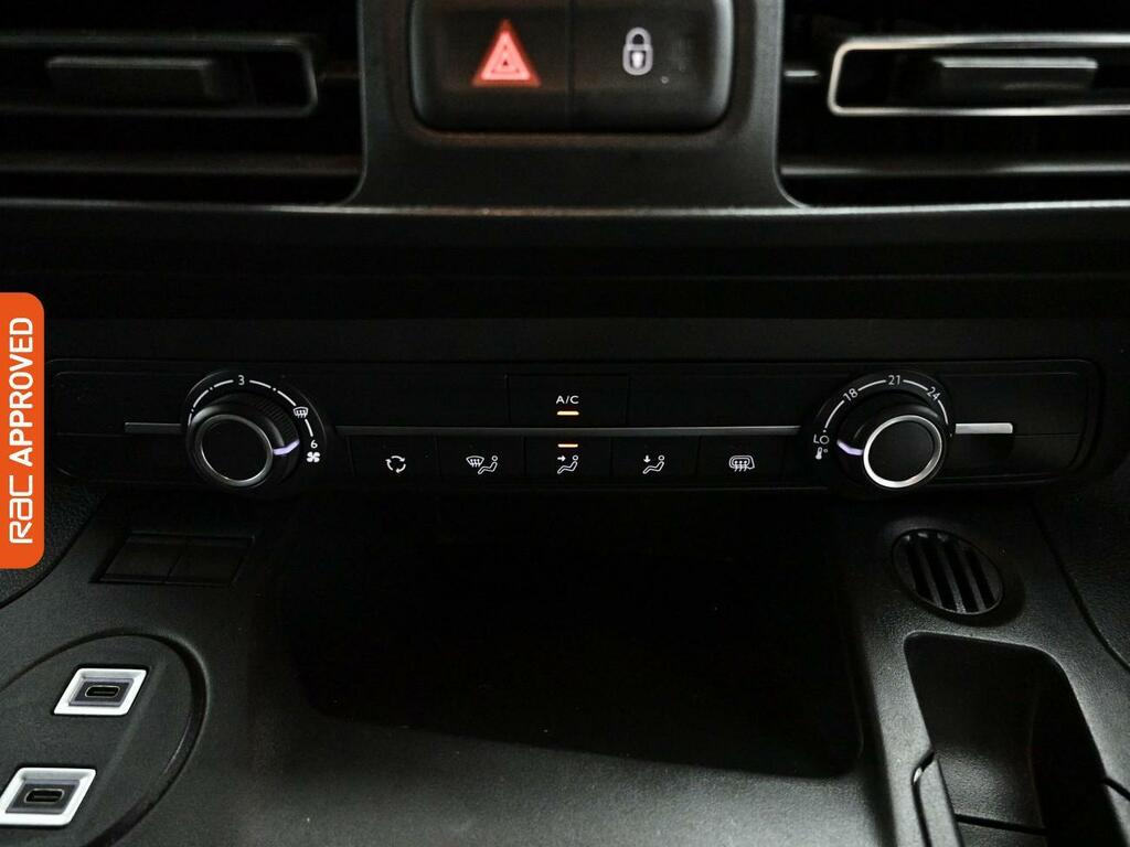 Peugeot Partner 1.5 Bluehdi 850 Professional Long Crew Van Double MC74KKE White #3