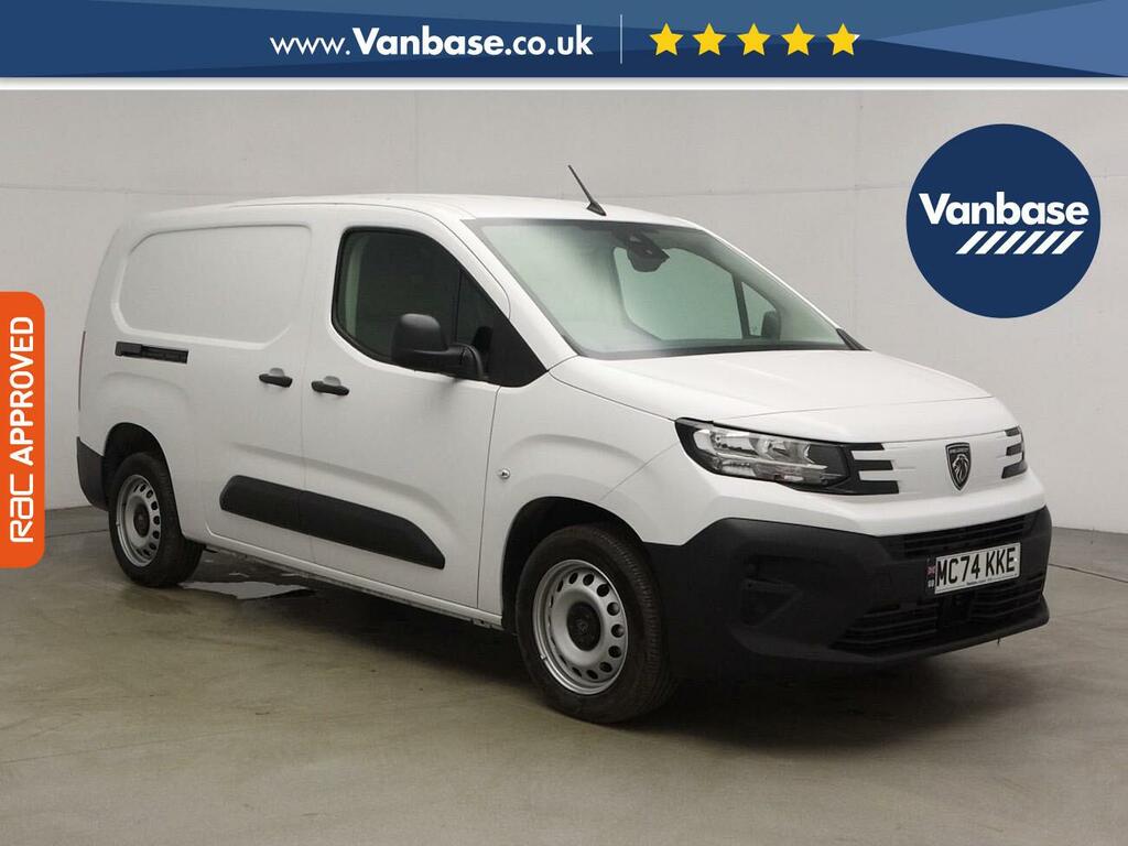 Peugeot Partner 1.5 Bluehdi 850 Professional Long Crew Van Double MC74KKE White