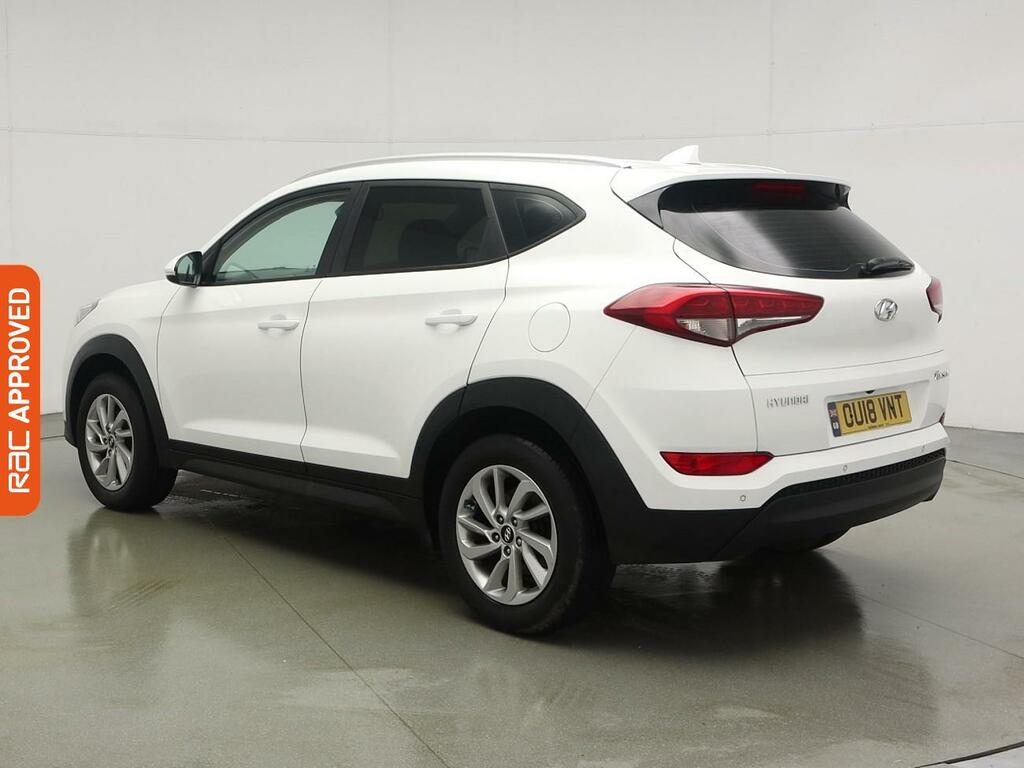 Hyundai Tucson 1.6 Gdi Blue Drive Se Nav Suv Eu White #4