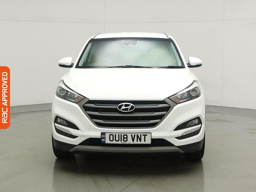 Hyundai Tucson 1.6 Gdi Blue Drive Se Nav Suv Eu White #6