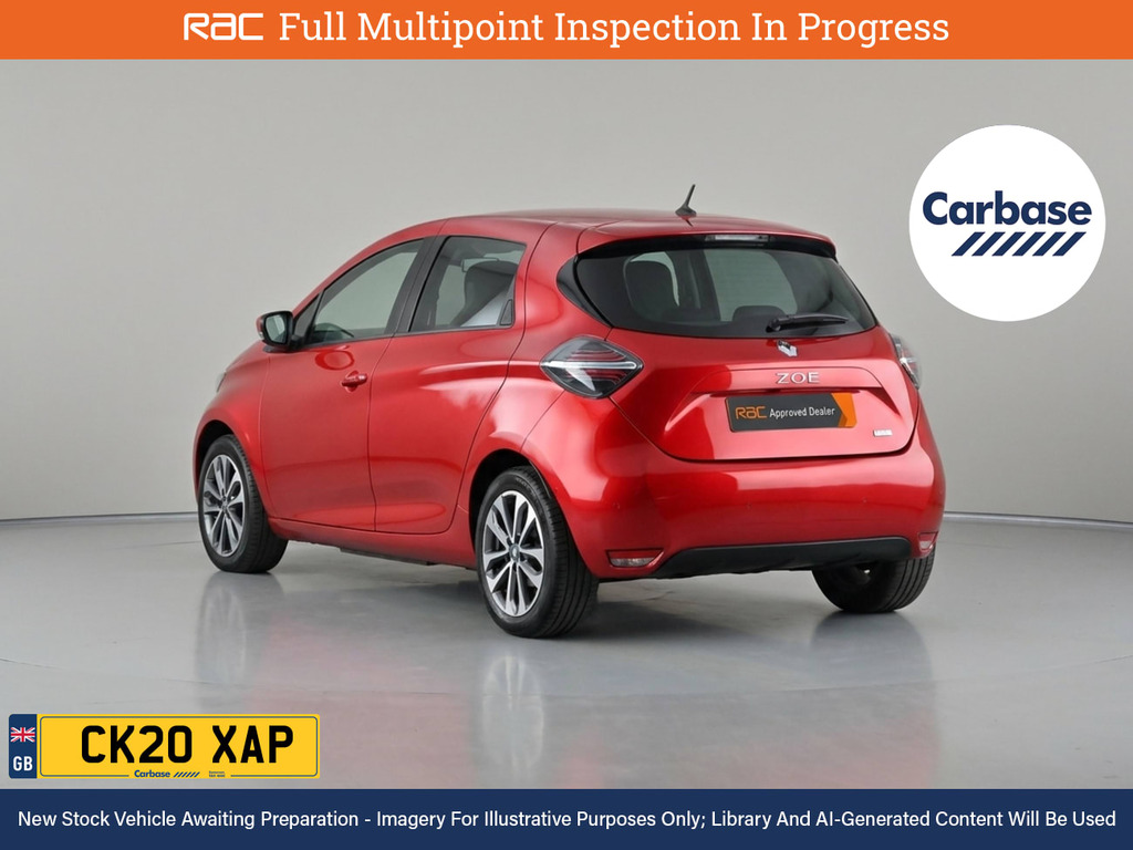 Renault Zoe R135 52Kwh Gt Line Hatchback I Red