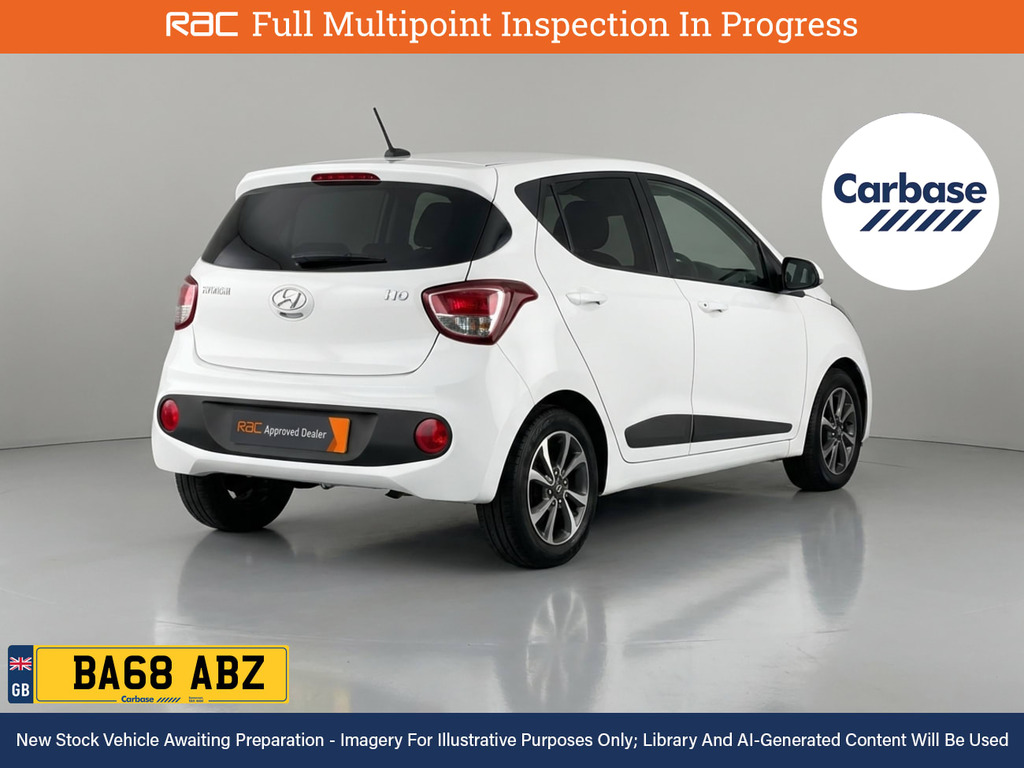 Hyundai I10 1.0 Go Se Hatchback Euro 6 67 White #2