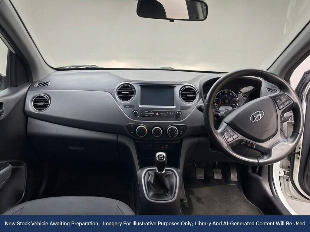 Hyundai I10 1.0 Go Se Hatchback Euro 6 67 White #5