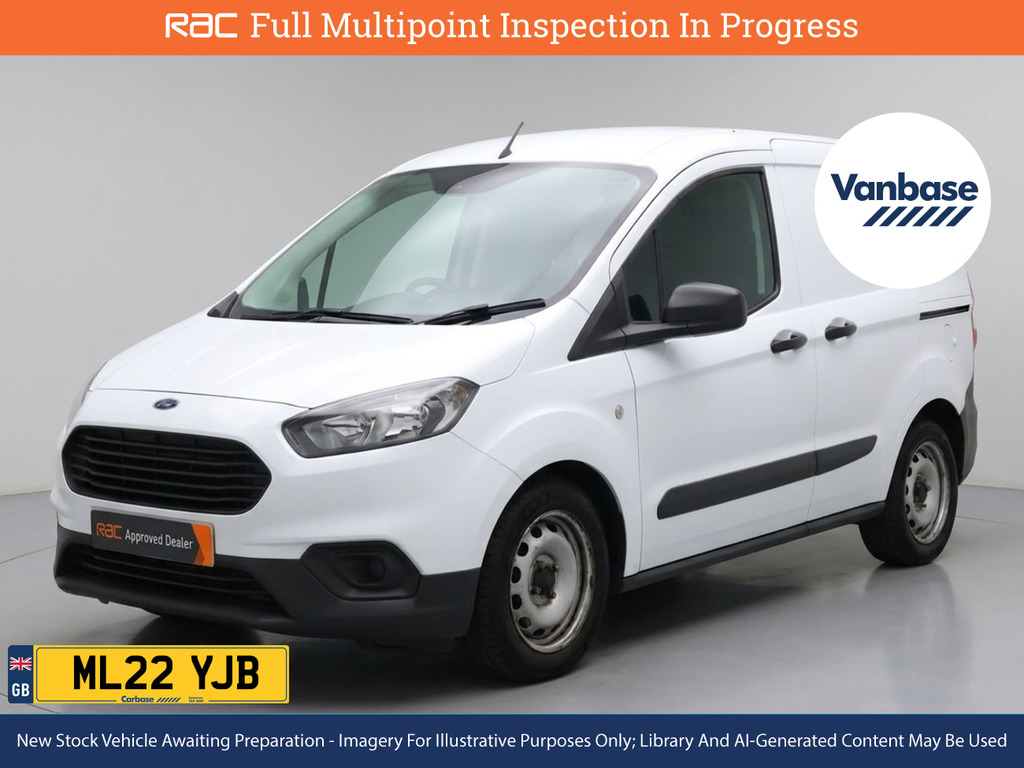 Ford Transit Courier 1.0 Ecoboost Leader Panel Van L1 White #4