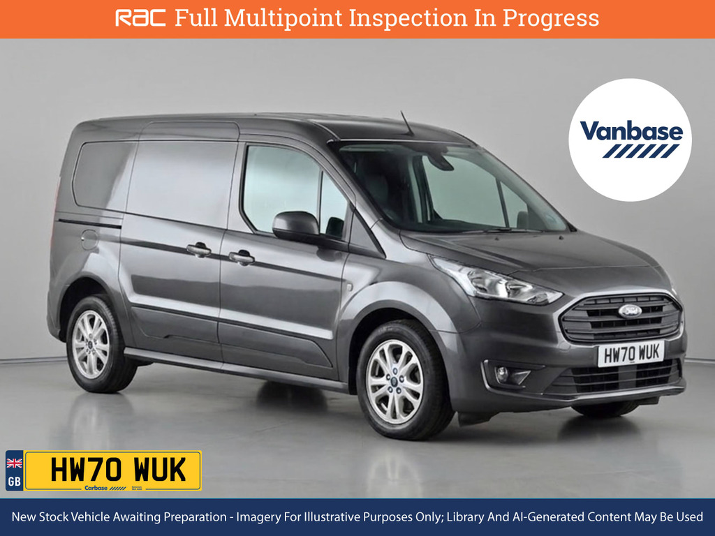 Ford Transit Connect 1.5 200 Ecoblue Limited Panel Van Manua Grey #4