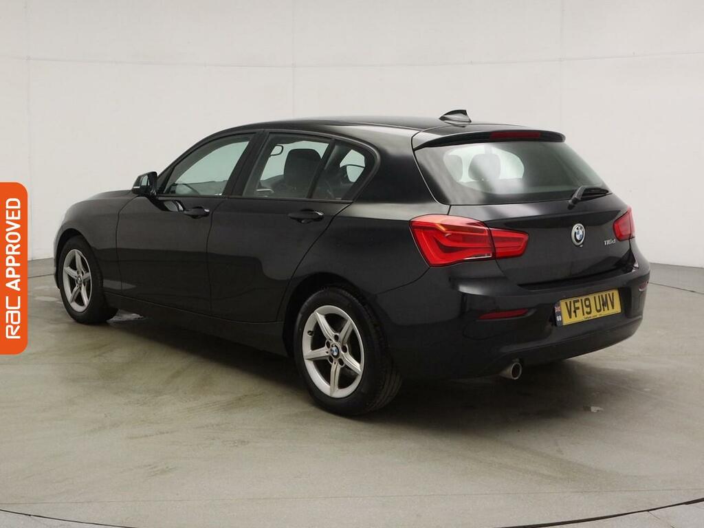 BMW 1 Series 1.5 116D Se Business Hatchback Eur VF19UMV Black #4