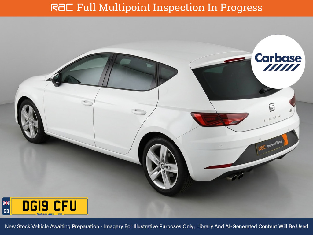 Seat Leon 1.5 Tsi Evo Fr Hatchback Euro 6 White #2