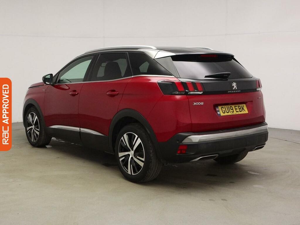Peugeot 3008 1.6 Puretech Gt Line Suv Eat Euro 6 S GU19EBK Red #4