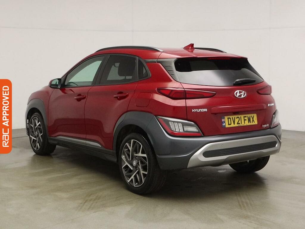 Hyundai Kona 1.6 H-gdi Premium Suv Hybrid Dct Euro 6 Red #4
