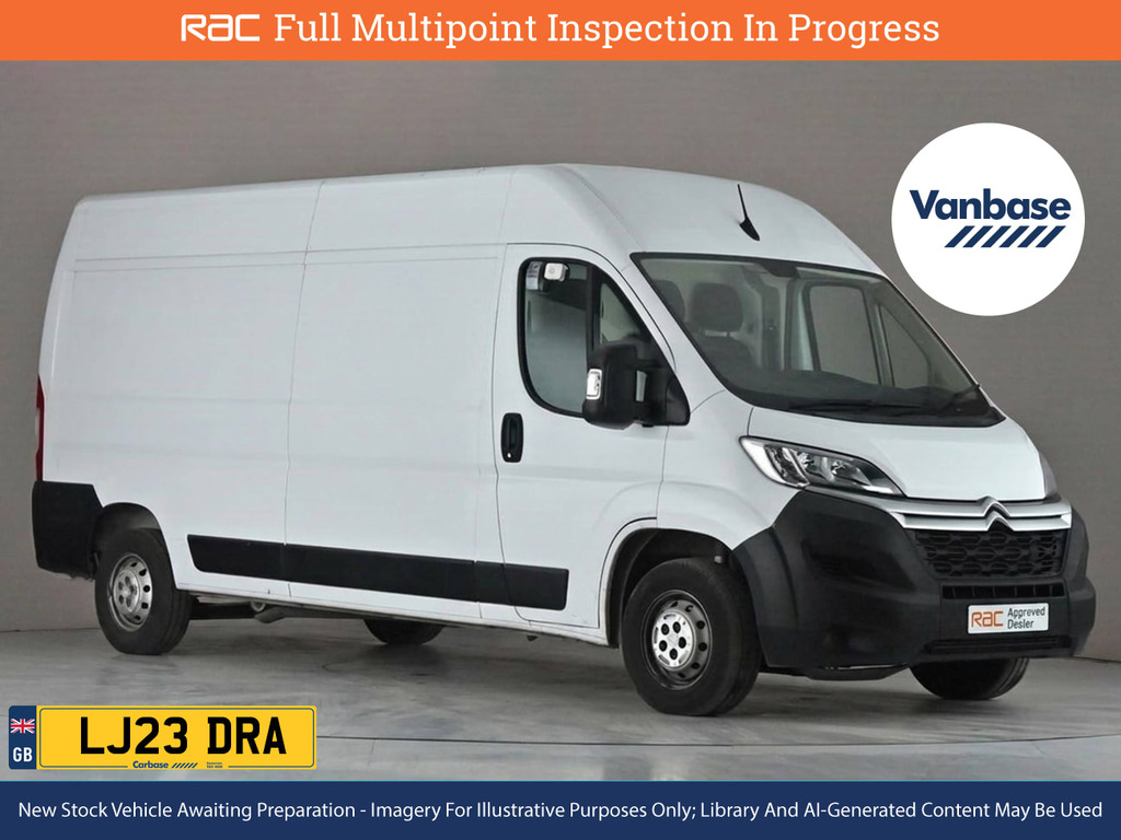 Citroen Relay 2.2 Bluehdi 35 Enterprise Edition Panel Van Di White